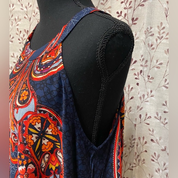 Venus - Women’s Paisley Printed Mini Dress (NWT) - Picture 5 of 11